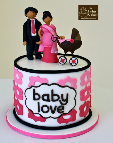south asian baby cake topper